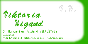 viktoria wigand business card